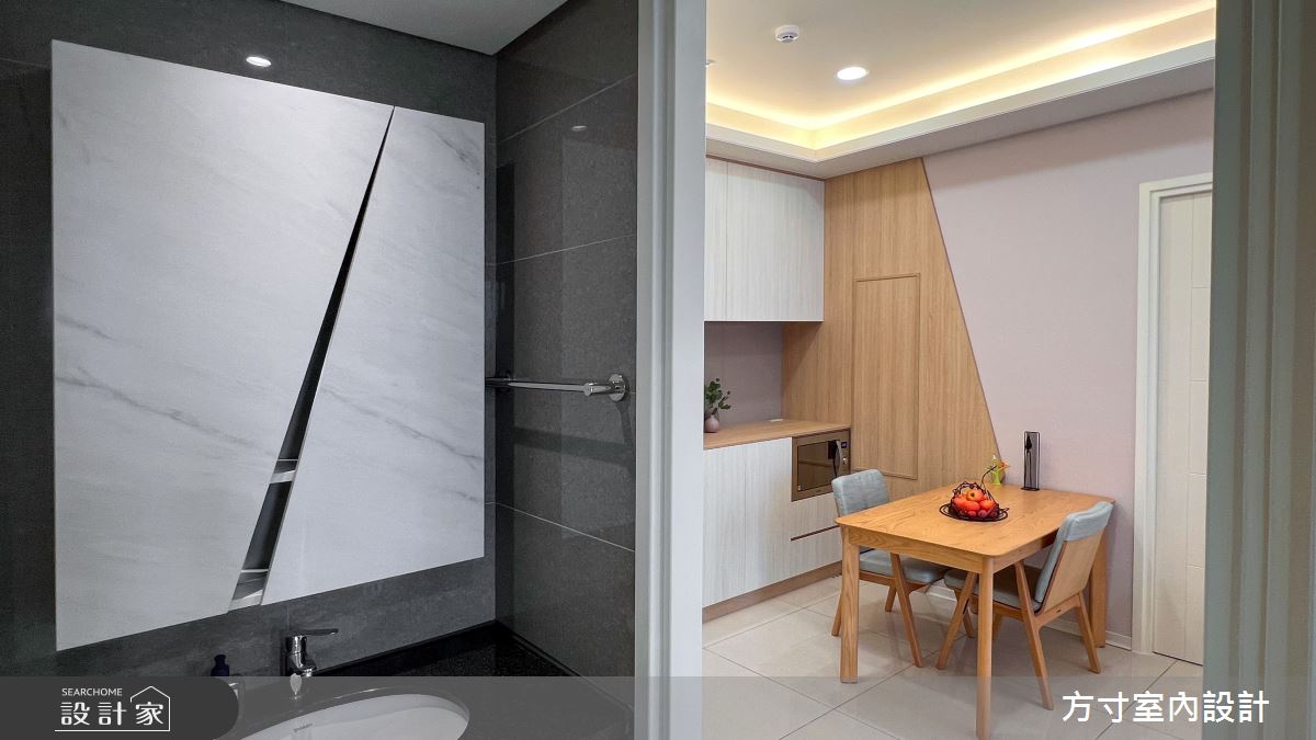 16坪新成屋(5年以下)＿北歐風浴室案例圖片＿方寸室內設計＿方寸_11之9