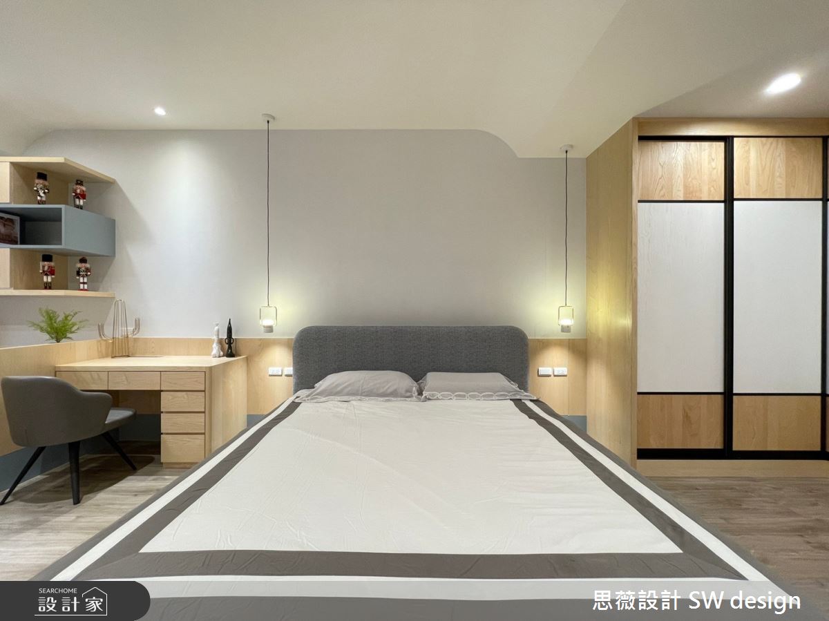 105坪老屋(31~40年)＿北歐風臥室案例圖片＿思薇空間設計有限公司＿思薇_02之10