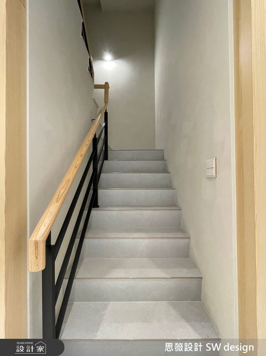 105坪老屋(31~40年)＿北歐風樓梯案例圖片＿思薇空間設計有限公司＿思薇_02之25