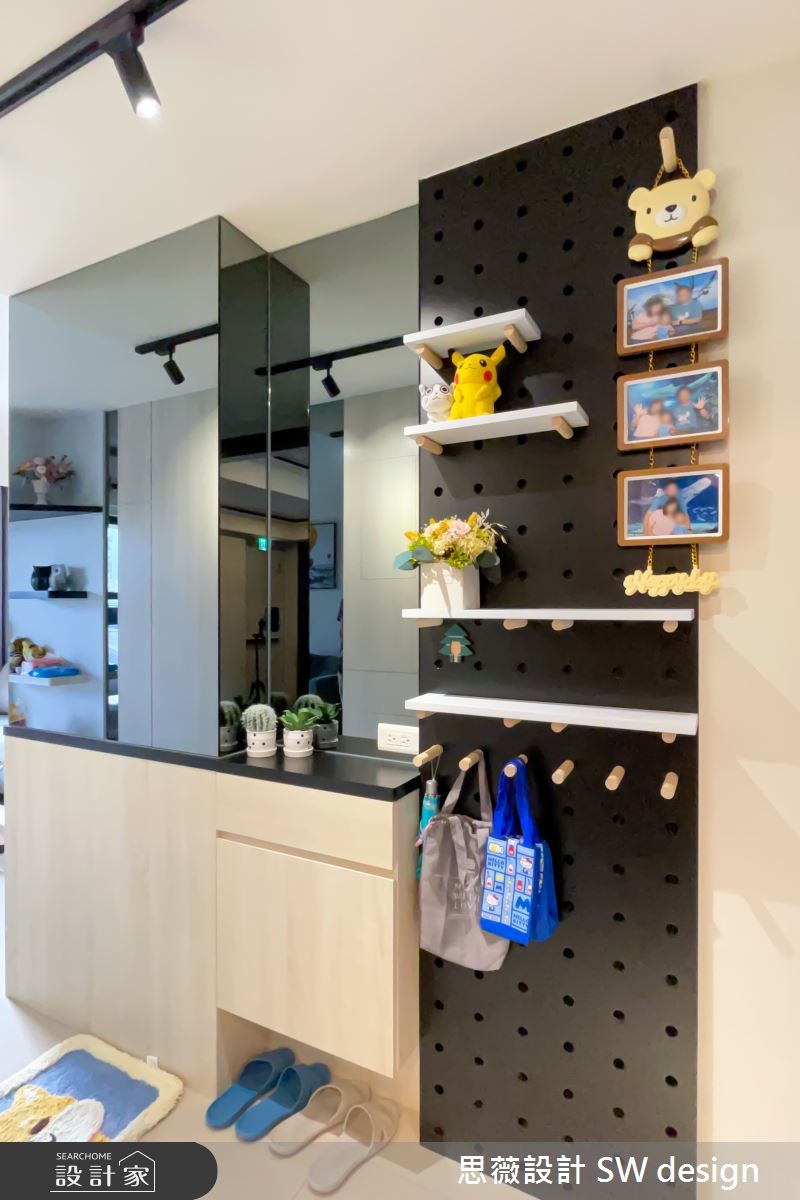 17坪新成屋(5年以下)＿現代風玄關案例圖片＿思薇空間設計有限公司＿思薇_03之1