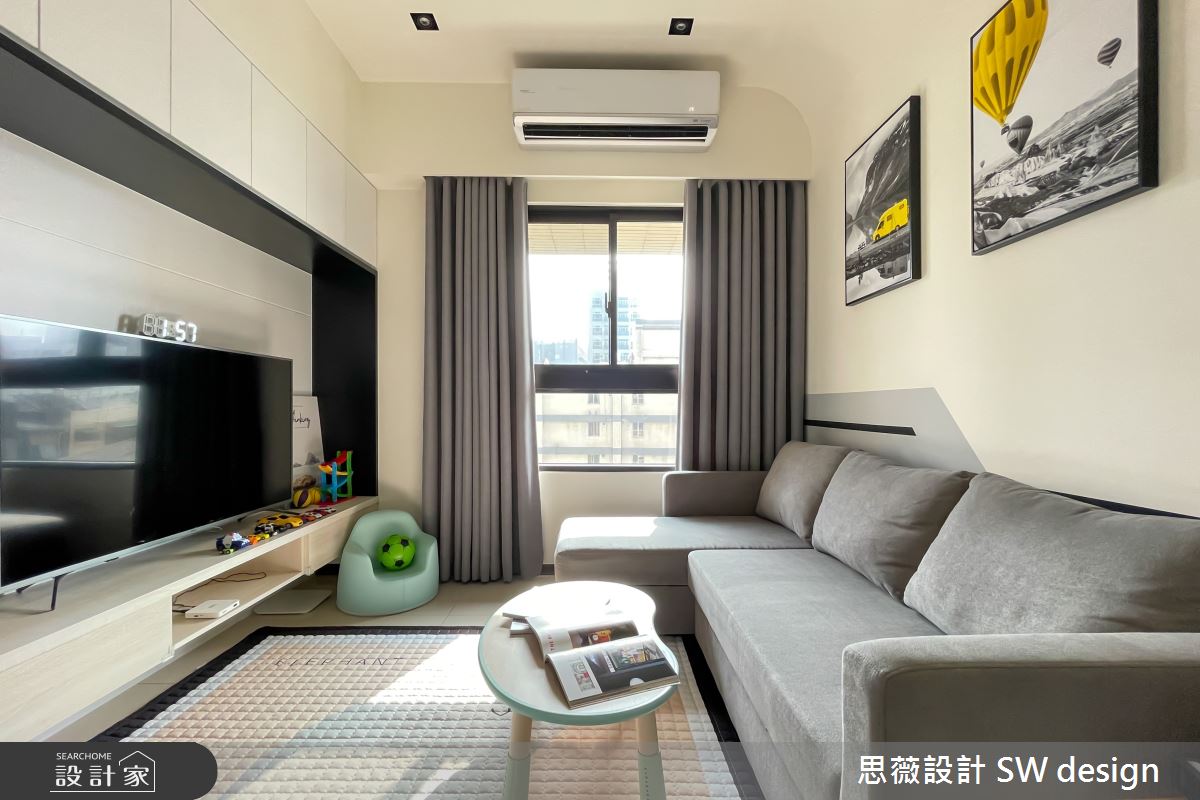 17坪新成屋(5年以下)＿現代風客廳案例圖片＿思薇空間設計有限公司＿思薇_03之4
