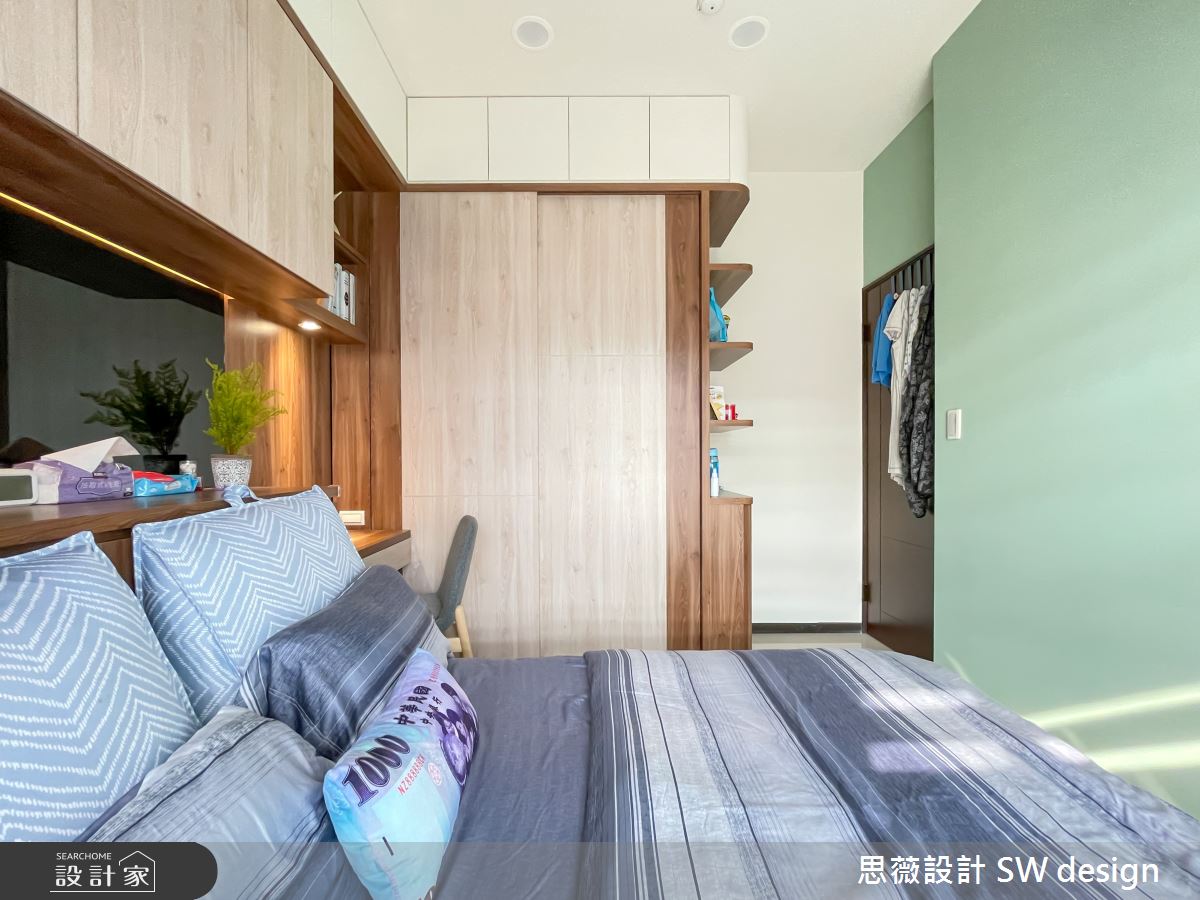 17坪新成屋(5年以下)＿現代風臥室案例圖片＿思薇空間設計有限公司＿思薇_03之12