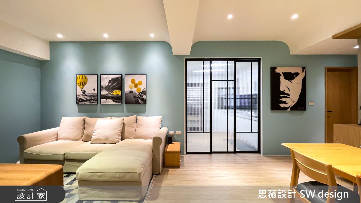 24坪老屋(16~30年)＿北歐風客廳案例圖片＿思薇空間設計有限公司＿思薇_04之1