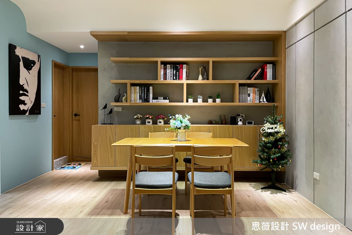 24坪老屋(16~30年)＿北歐風餐廳案例圖片＿思薇空間設計有限公司＿思薇_04之3