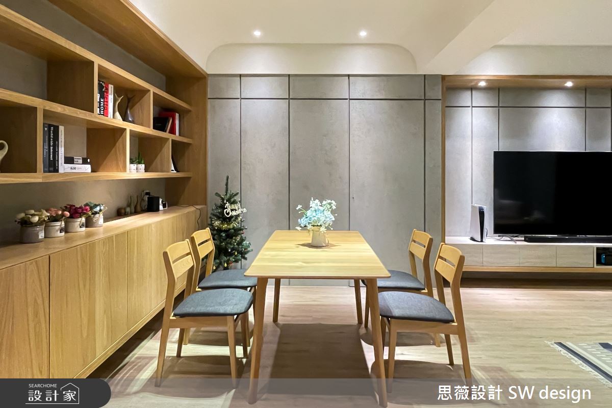 24坪老屋(16~30年)＿北歐風餐廳案例圖片＿思薇空間設計有限公司＿思薇_04之4