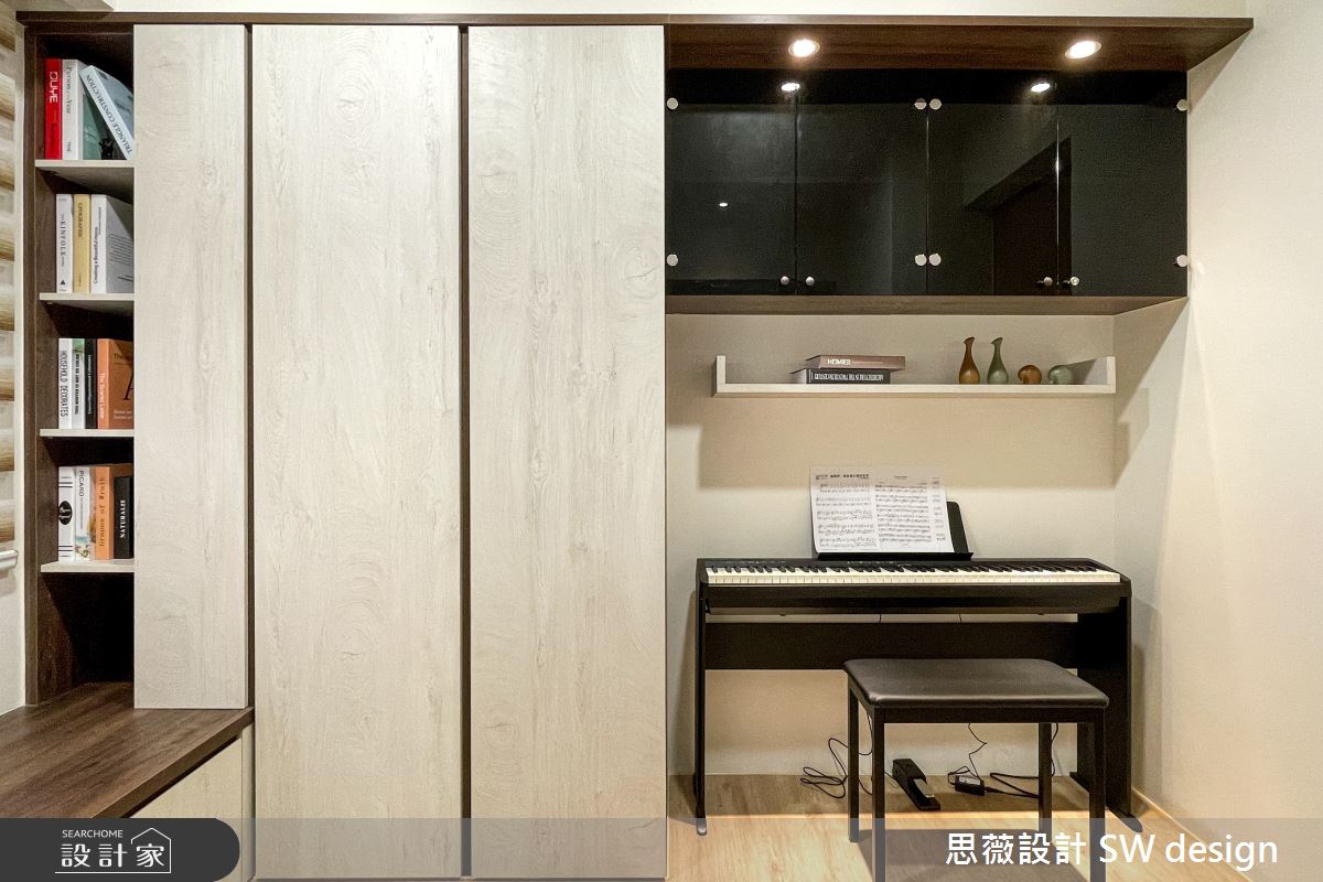 24坪老屋(16~30年)＿北歐風書房多功能室案例圖片＿思薇空間設計有限公司＿思薇_04之10