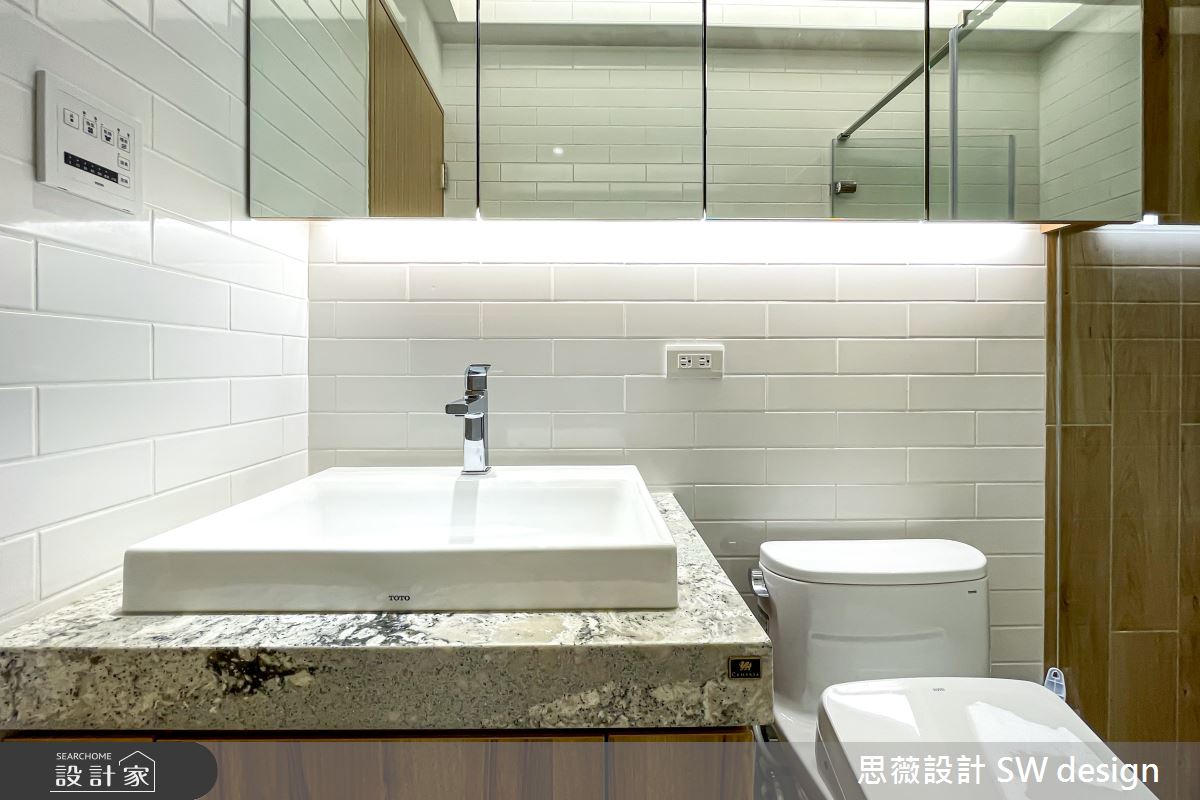 24坪老屋(16~30年)＿北歐風浴室案例圖片＿思薇空間設計有限公司＿思薇_04之18