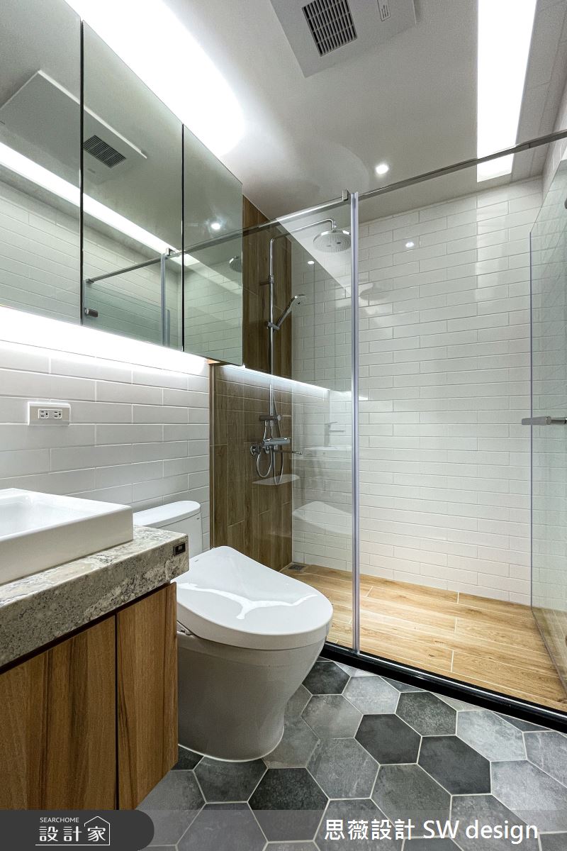 24坪老屋(16~30年)＿北歐風浴室案例圖片＿思薇空間設計有限公司＿思薇_04之19