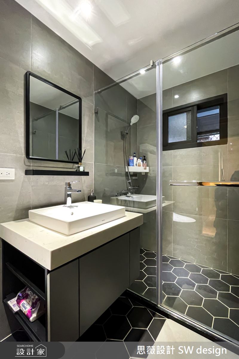 24坪老屋(16~30年)＿北歐風浴室案例圖片＿思薇空間設計有限公司＿思薇_04之20