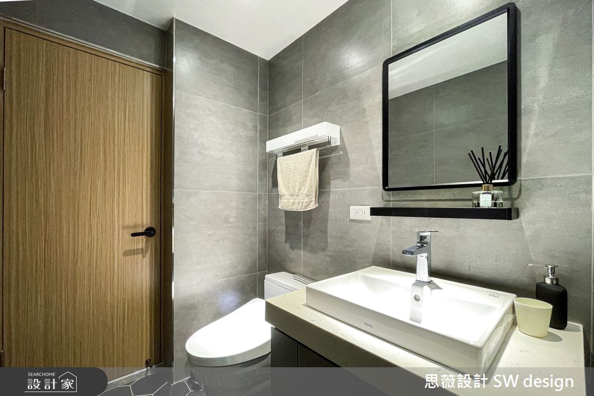 24坪老屋(16~30年)＿北歐風浴室案例圖片＿思薇空間設計有限公司＿思薇_04之21