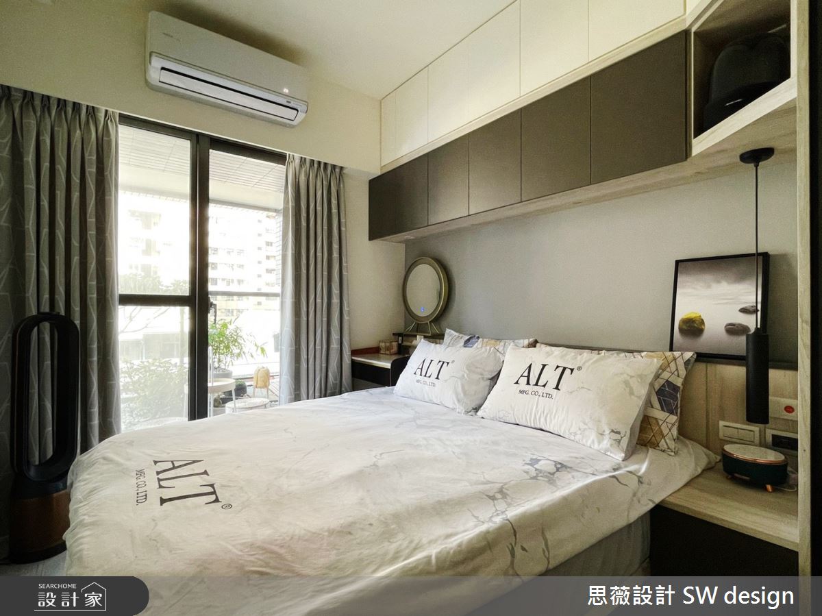 16坪新成屋(5年以下)＿混搭風臥室案例圖片＿思薇空間設計有限公司＿思薇_05之9