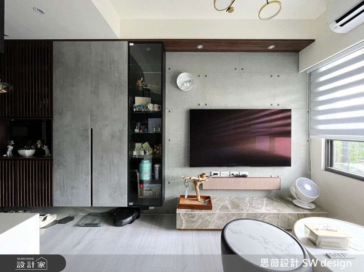 16坪新成屋(5年以下)＿混搭風客廳案例圖片＿思薇空間設計有限公司＿思薇_05之5