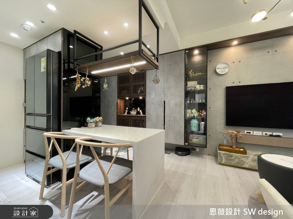 16坪新成屋(5年以下)＿混搭風餐廳案例圖片＿思薇空間設計有限公司＿思薇_05之4