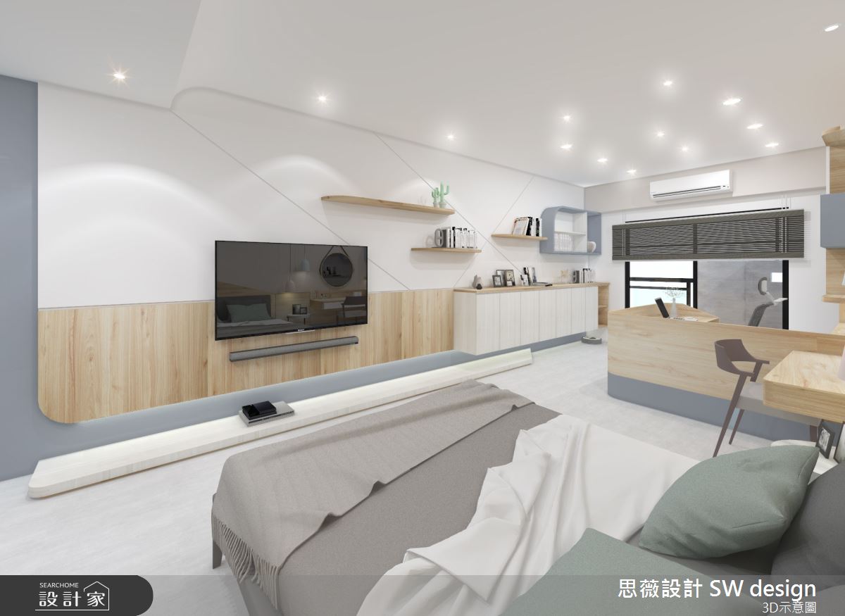 105坪老屋(31~40年)＿混搭風臥室案例圖片＿思薇空間設計有限公司＿思薇_06之4