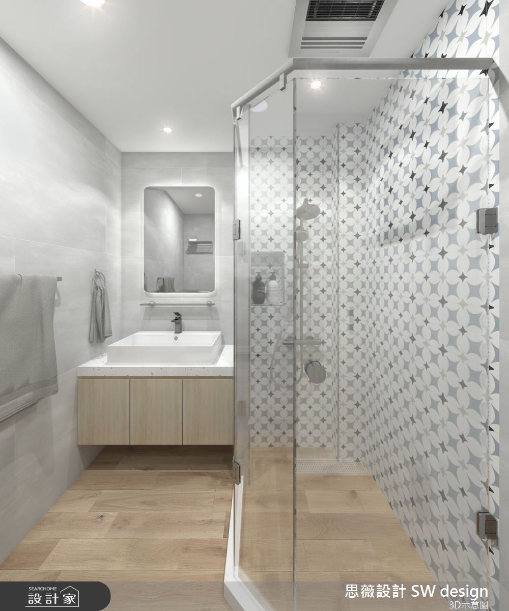 105坪老屋(31~40年)＿混搭風浴室案例圖片＿思薇空間設計有限公司＿思薇_06之8
