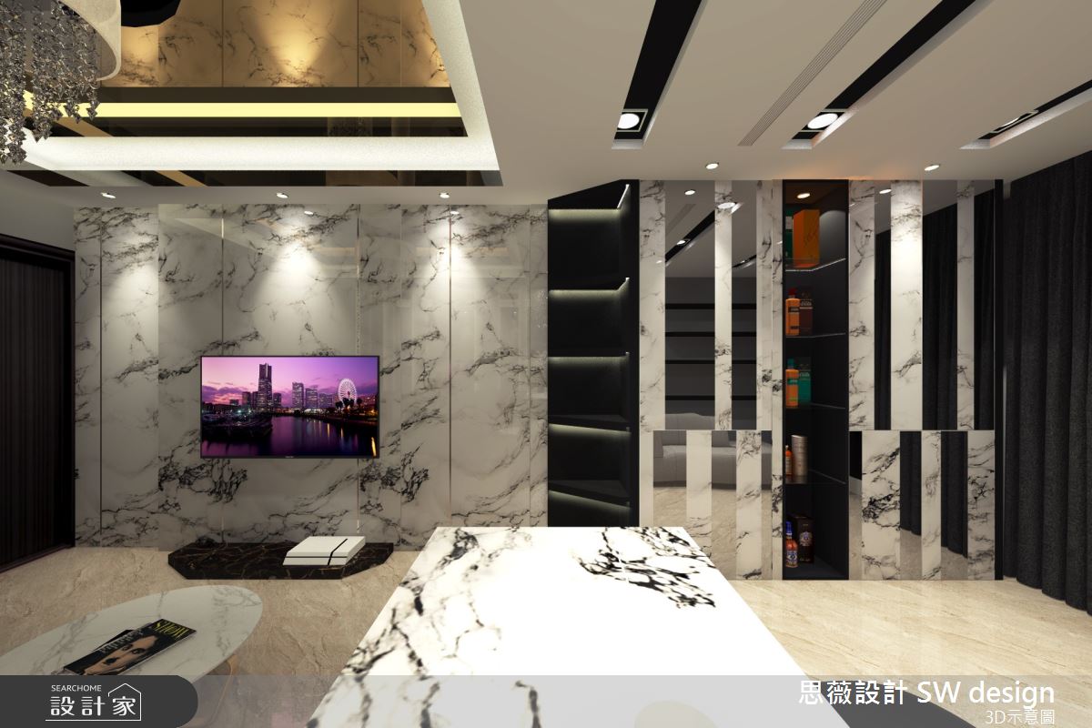 10坪新成屋(5年以下)＿現代風吧檯案例圖片＿思薇空間設計有限公司＿思薇_07之5