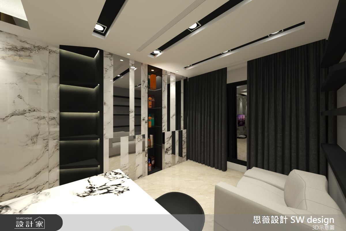 10坪新成屋(5年以下)＿現代風吧檯案例圖片＿思薇空間設計有限公司＿思薇_07之6