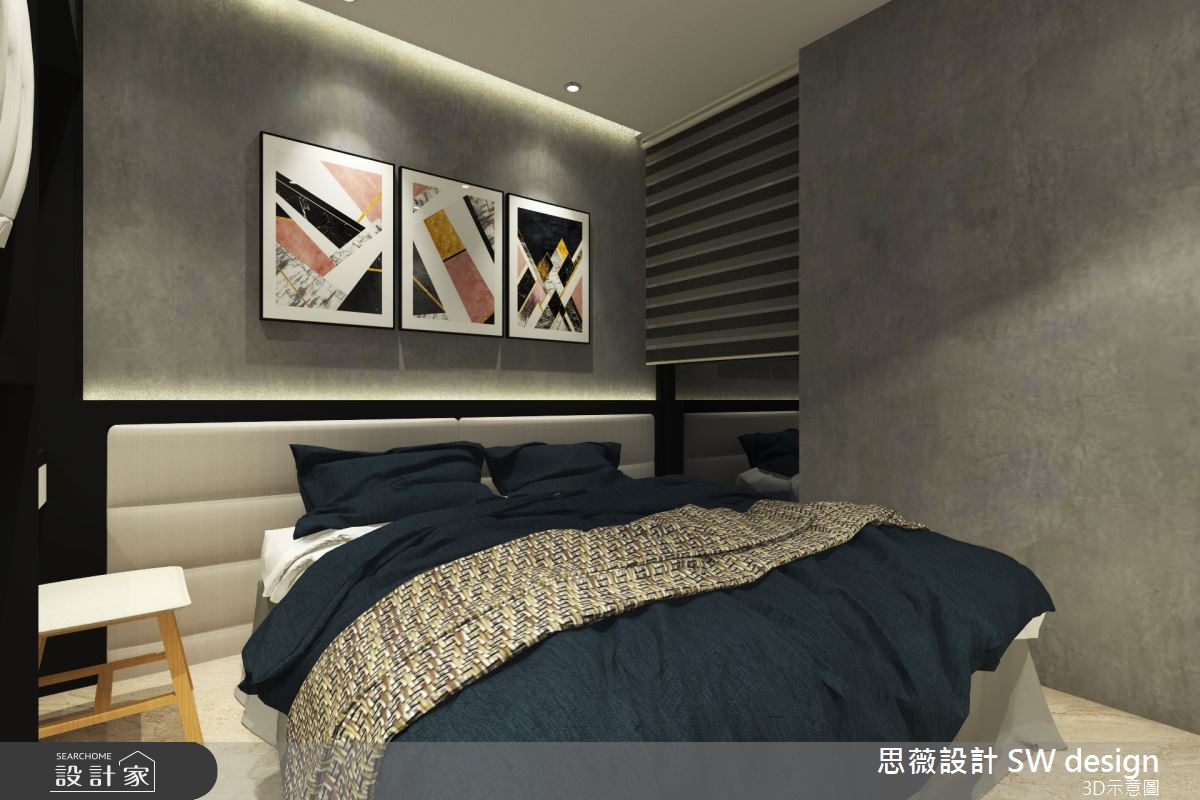 10坪新成屋(5年以下)＿現代風臥室案例圖片＿思薇空間設計有限公司＿思薇_07之7