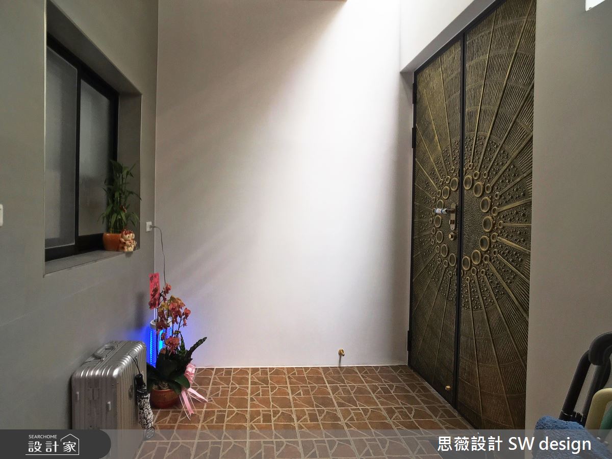 45坪老屋(31~40年)＿混搭風玄關案例圖片＿思薇空間設計有限公司＿思薇_14之1
