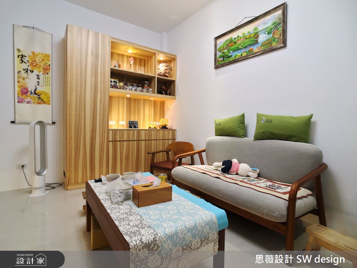 45坪老屋(31~40年)＿混搭風客廳臥榻案例圖片＿思薇空間設計有限公司＿思薇_14之2