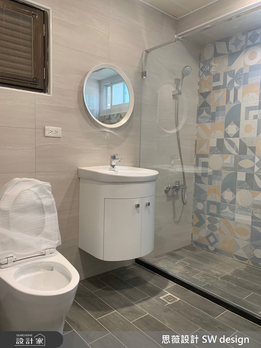 24坪老屋(16~30年)＿混搭風浴室案例圖片＿思薇空間設計有限公司＿思薇_15之8