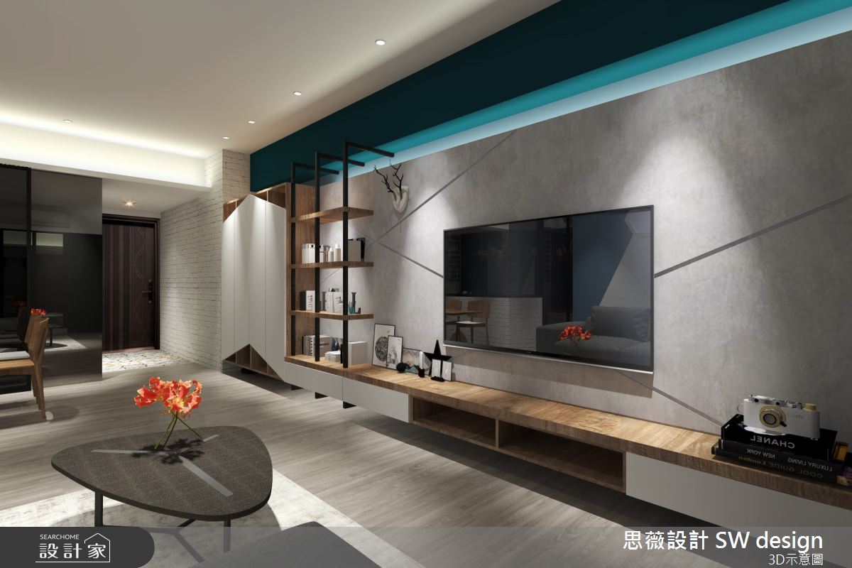 22坪新成屋(5年以下)＿北歐風客廳案例圖片＿思薇空間設計有限公司＿思薇_16之5