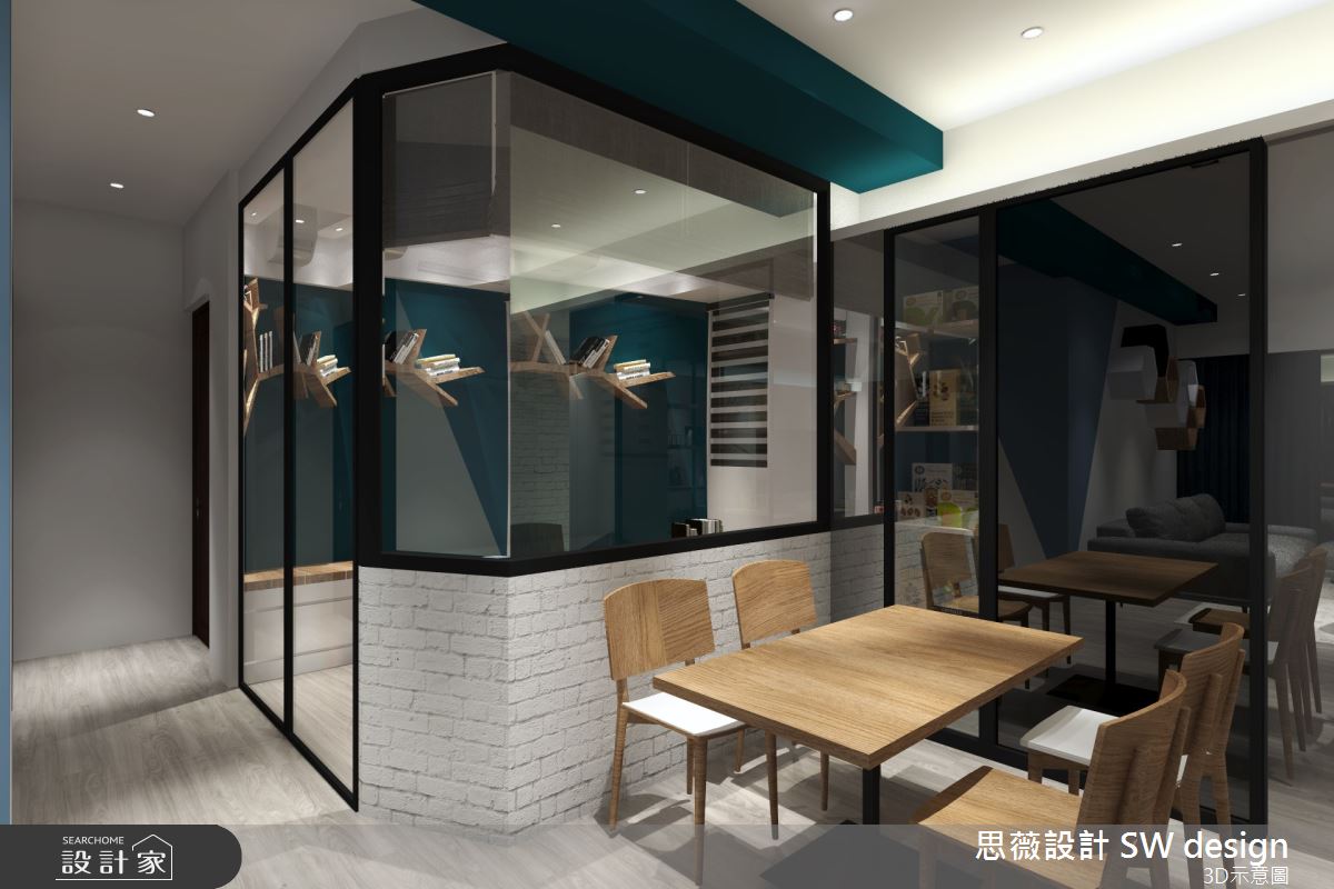 22坪新成屋(5年以下)＿北歐風餐廳案例圖片＿思薇空間設計有限公司＿思薇_16之7