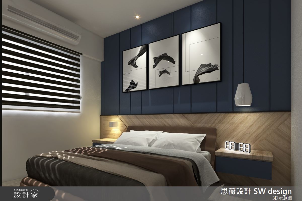 22坪新成屋(5年以下)＿北歐風臥室案例圖片＿思薇空間設計有限公司＿思薇_16之12
