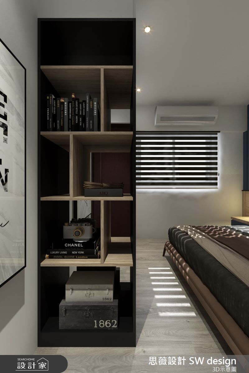 22坪新成屋(5年以下)＿北歐風臥室案例圖片＿思薇空間設計有限公司＿思薇_16之9