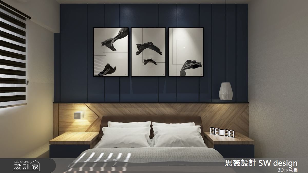 22坪新成屋(5年以下)＿北歐風臥室案例圖片＿思薇空間設計有限公司＿思薇_16之13