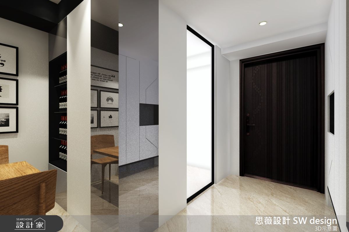 19坪新成屋(5年以下)＿現代風玄關餐廳案例圖片＿思薇空間設計有限公司＿思薇_17之6