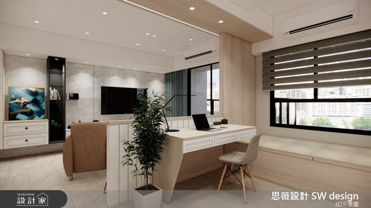 17坪新成屋(5年以下)＿混搭風和室案例圖片＿思薇空間設計有限公司＿思薇_19之33