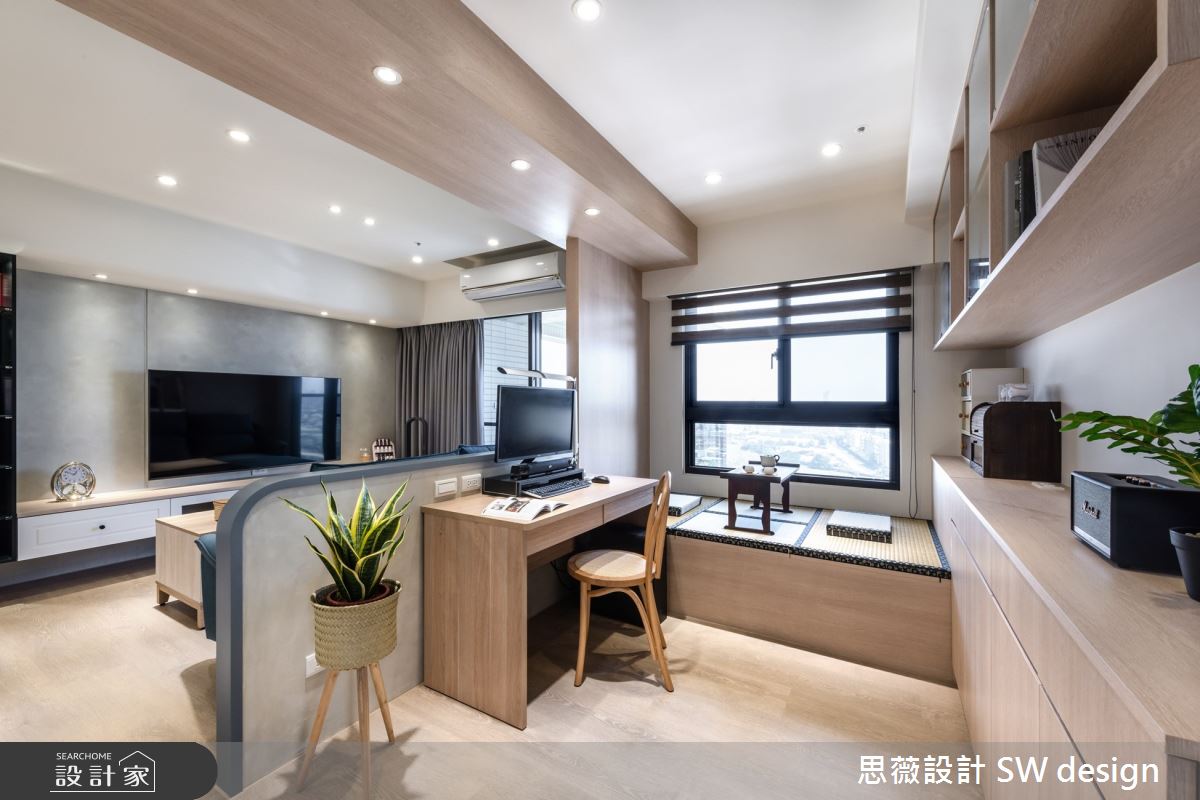 17坪新成屋(5年以下)＿混搭風客廳廚房和室案例圖片＿思薇空間設計有限公司＿思薇_19之15