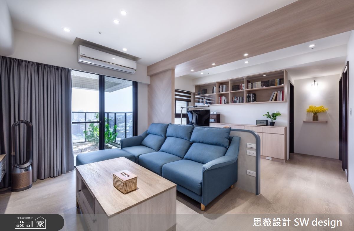 17坪新成屋(5年以下)＿混搭風客廳廚房陽台案例圖片＿思薇空間設計有限公司＿思薇_19之13