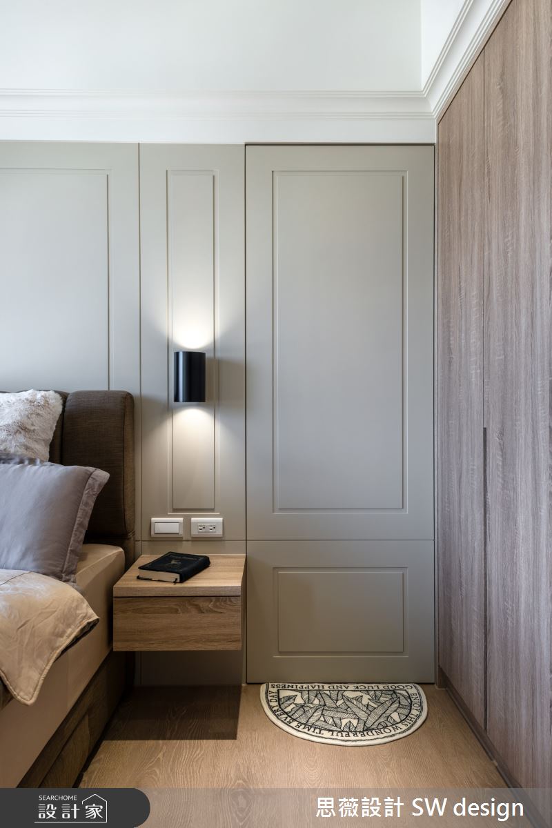 17坪新成屋(5年以下)＿混搭風臥室案例圖片＿思薇空間設計有限公司＿思薇_19之23