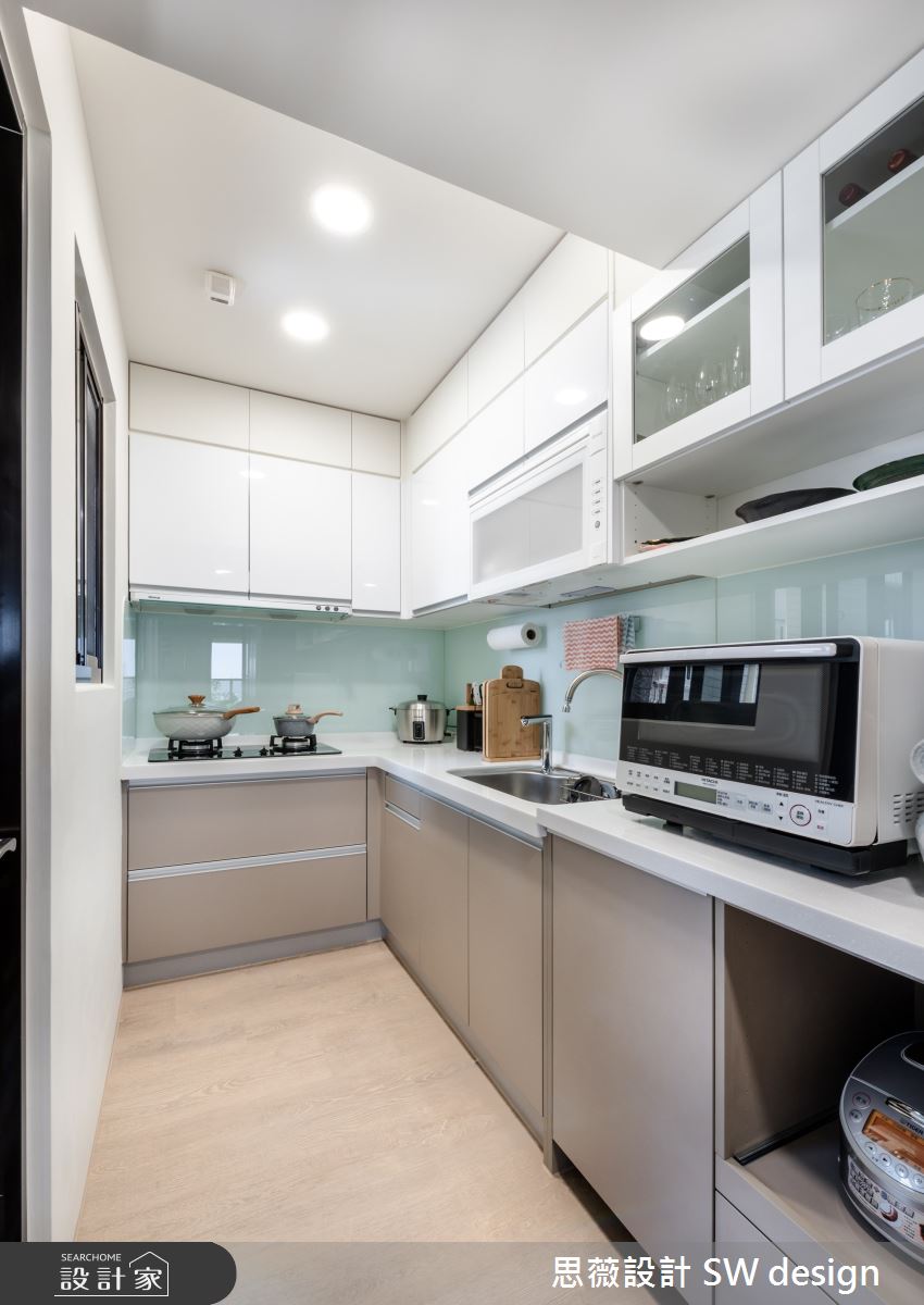 17坪新成屋(5年以下)＿混搭風廚房案例圖片＿思薇空間設計有限公司＿思薇_19之5