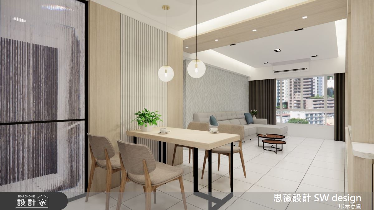 26坪老屋(16~30年)＿混搭風客廳餐廳案例圖片＿思薇空間設計有限公司＿思薇_20之1