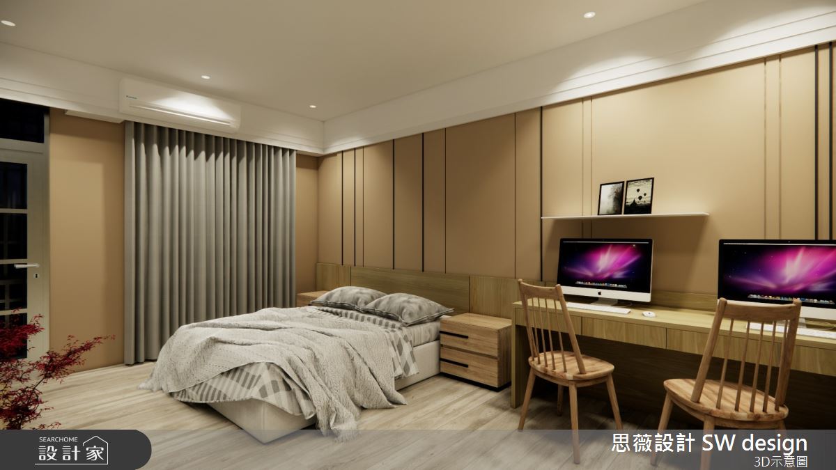 30坪老屋(41~50年)＿北歐風臥室案例圖片＿思薇空間設計有限公司＿思薇_21之6