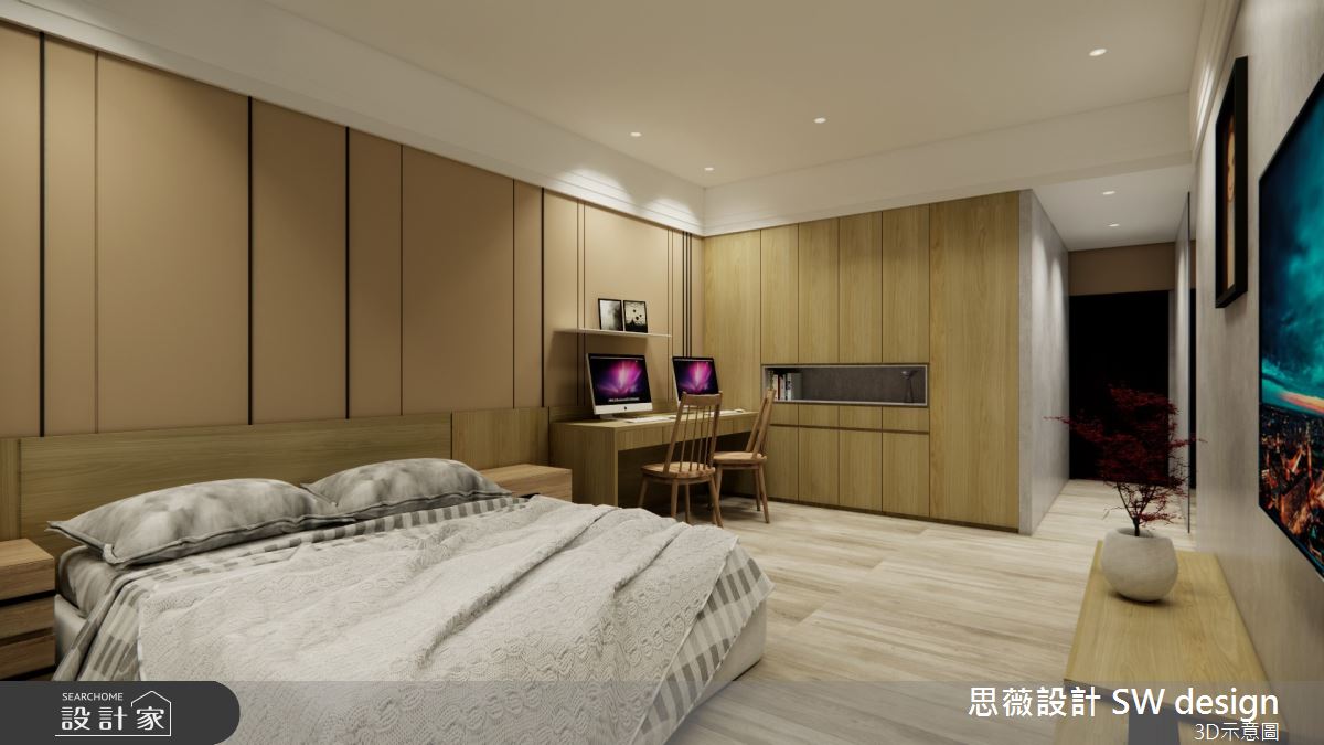 30坪老屋(41~50年)＿北歐風臥室案例圖片＿思薇空間設計有限公司＿思薇_21之7