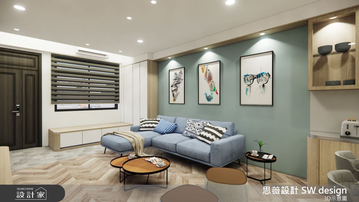 30坪老屋(41~50年)＿北歐風客廳案例圖片＿思薇空間設計有限公司＿思薇_21之1