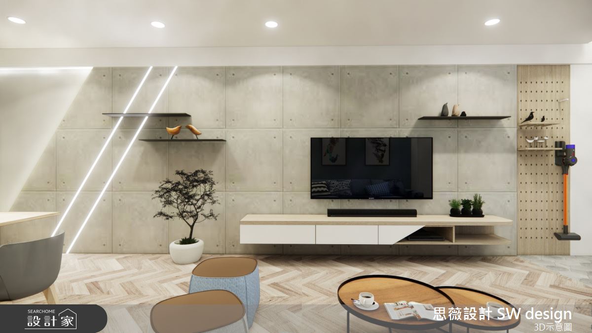 30坪老屋(41~50年)＿北歐風客廳案例圖片＿思薇空間設計有限公司＿思薇_21之5