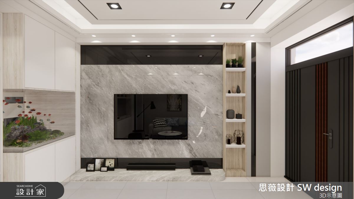 30坪新成屋(5年以下)＿混搭風客廳案例圖片＿思薇空間設計有限公司＿思薇_22之1