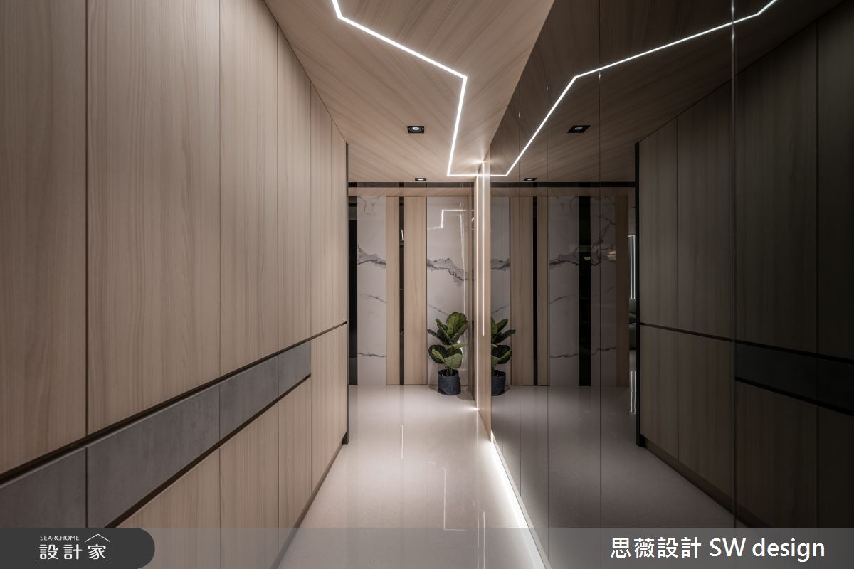 79坪新成屋(5年以下)＿混搭風玄關案例圖片＿思薇空間設計有限公司＿思薇_25之1