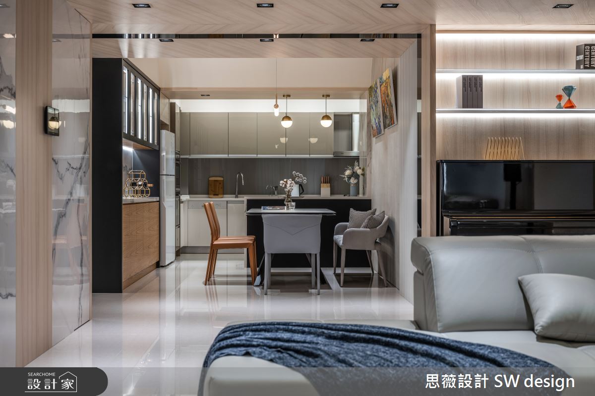 79坪新成屋(5年以下)＿混搭風餐廳廚房案例圖片＿思薇空間設計有限公司＿思薇_25之9