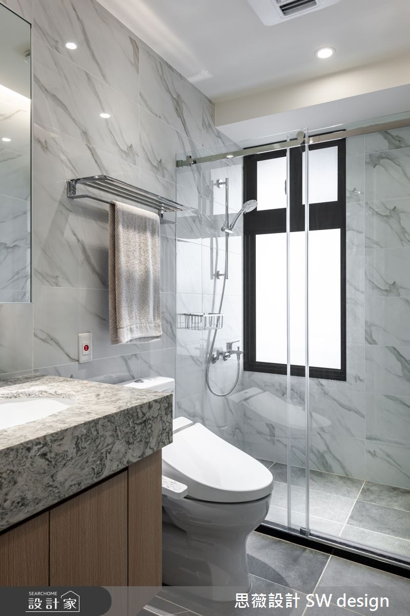 21坪新成屋(5年以下)＿混搭風浴室案例圖片＿思薇空間設計有限公司＿思薇_26之22