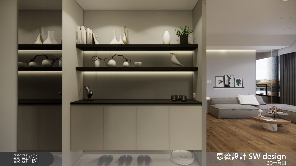 15坪預售屋＿現代風玄關案例圖片＿思薇空間設計有限公司＿思薇_27之13