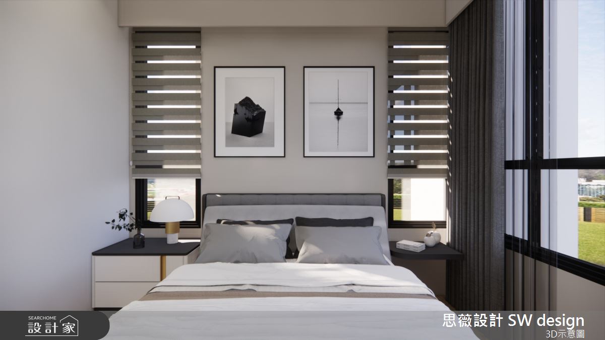15坪預售屋＿現代風臥室案例圖片＿思薇空間設計有限公司＿思薇_27之21