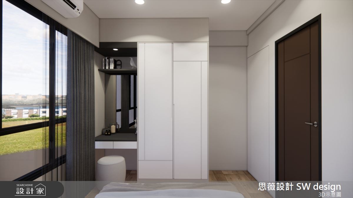 15坪預售屋＿現代風臥室案例圖片＿思薇空間設計有限公司＿思薇_27之22
