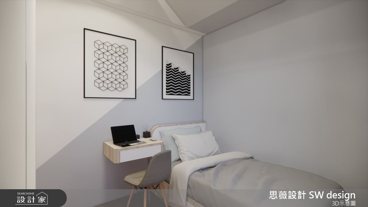 15坪預售屋＿現代風臥室案例圖片＿思薇空間設計有限公司＿思薇_27之23