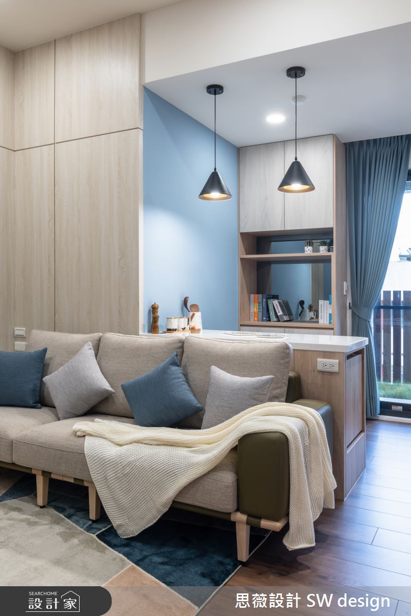 15坪預售屋＿北歐風客廳餐廳案例圖片＿思薇空間設計有限公司＿思薇_28之2
